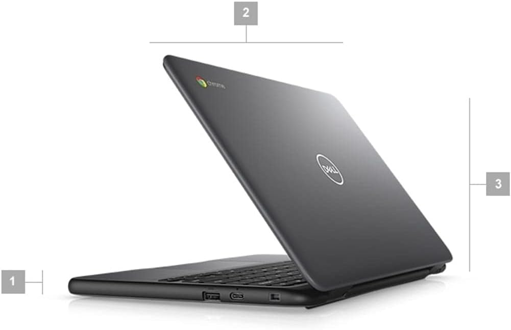 Dell Chromebook 3100 Laptop (2019) | 11.6" HD | Core Celeron - 16GB SSD - 4GB RAM | 2 Cores Chrome OS