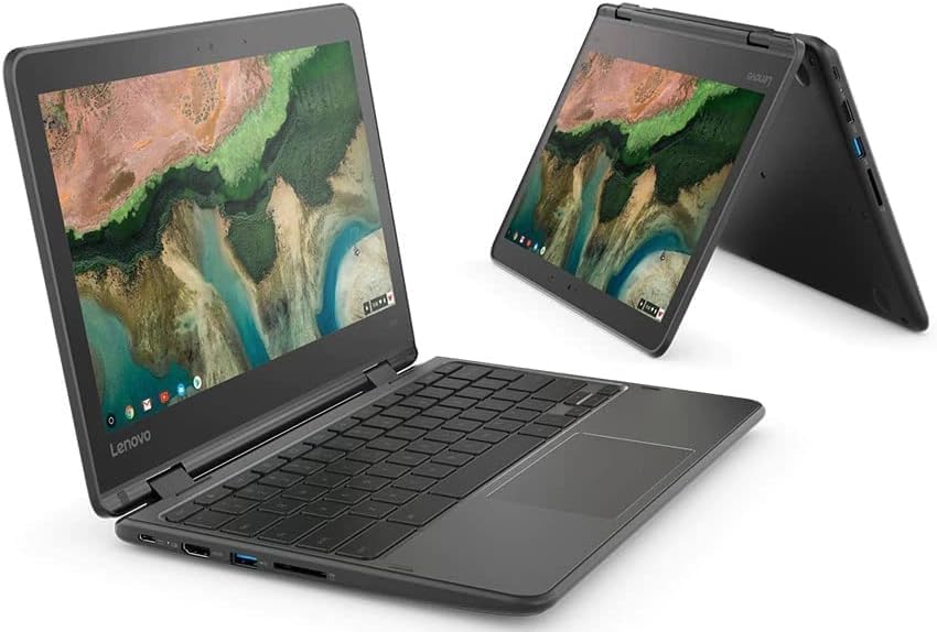 Lenovo Chromebook 300e | 2-in-1 Touch | 4GB RAM | 32GB SSD | Intel Celeron | 11.6" | Chrome OS | Renewed Max