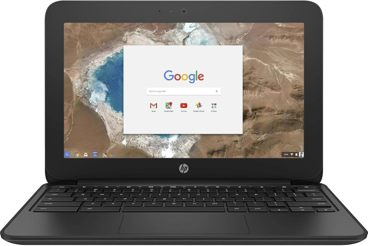 HP Chromebook G5 EE | 4GB RAM | 16GB SSD | Intel Celeron | With Charger | Renewed Max