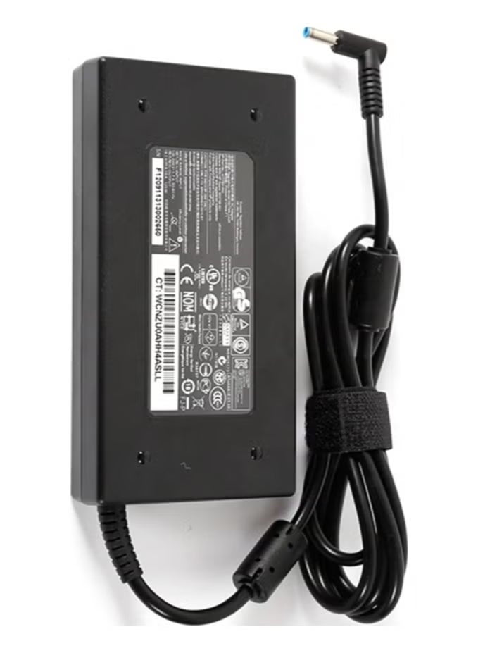 HP 120W laptop charger 19.5V 6.15A blue pin 4.5mm - Top Tech UAE Sharjah