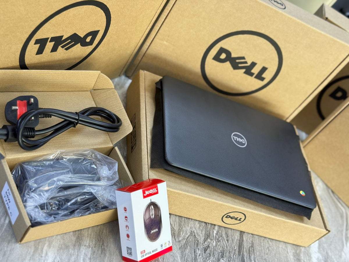 Real photo of Dell Chromebook 3100 bundle at Top Tech UAE shop, Sharjah