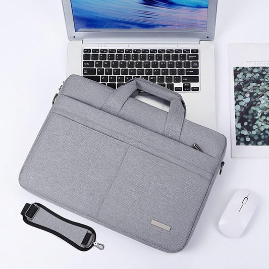 16.1" Laptop Sleeve Bag | Water-Resistant Oxford Cloth | Shoulder Strap | Fits 13-15.6" Laptops