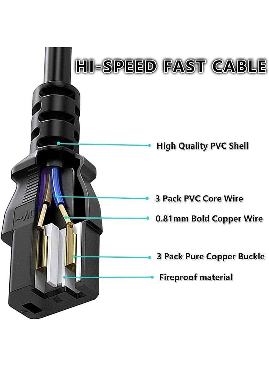 printer TV power cord UK 3 pin