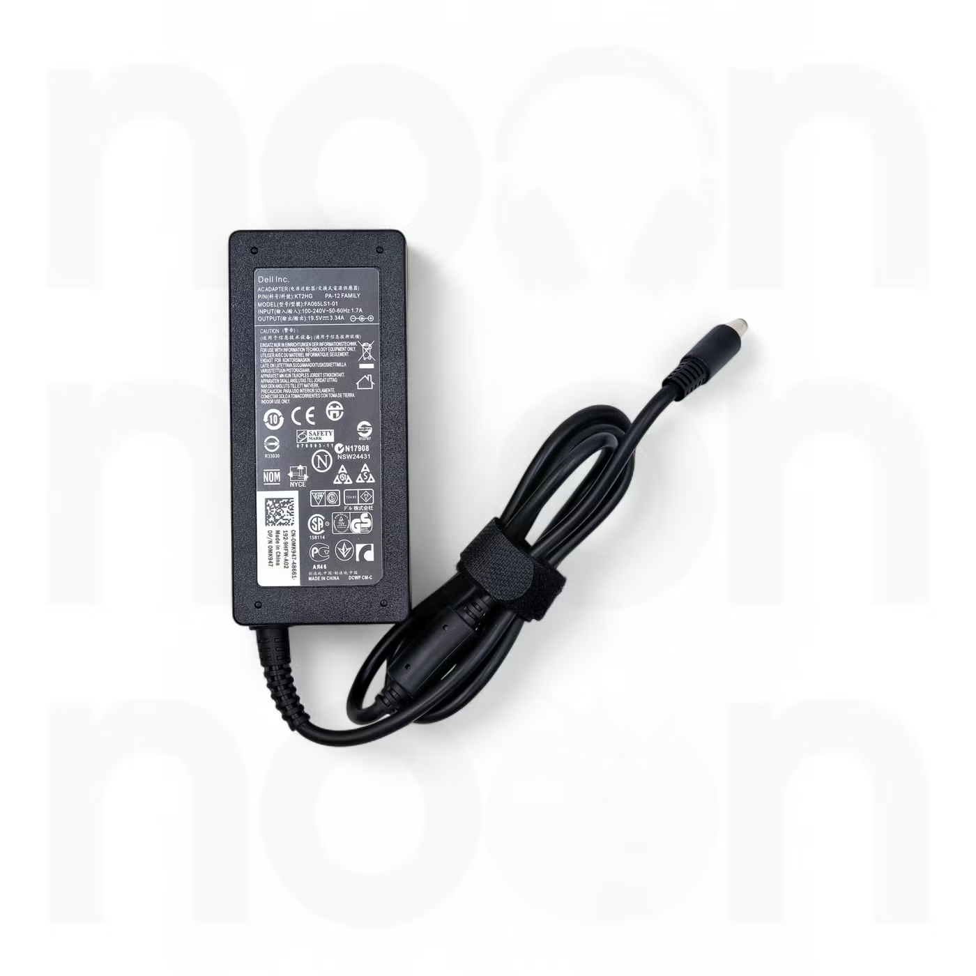 65W Dell Laptop Charger Adapter | Inspiron 3567 5567 XPS | 19.5V 3.34A | 4.5mm x 3.0mm | G6J41 MGJN9 | UAE