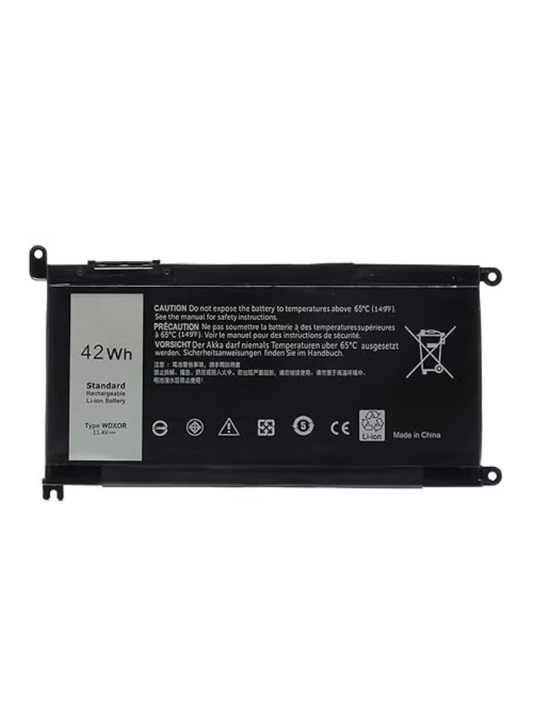 Dell Inspiron WDX0R Replacement Battery | 42Wh 11.4V 3-Cell | Inspiron 13 15 17 & Latitude Series