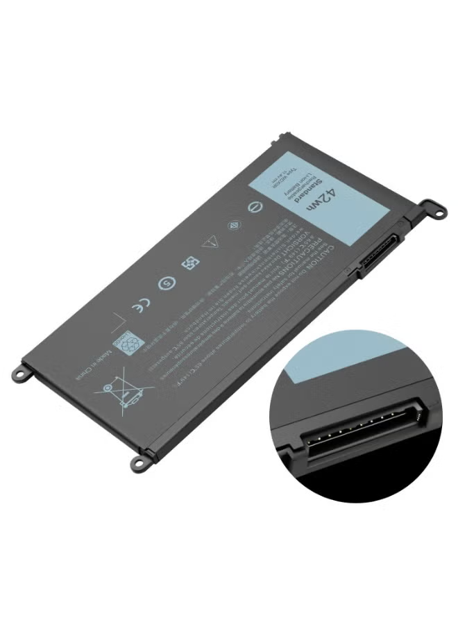Dell Inspiron WDX0R Replacement Battery | 42Wh 11.4V 3-Cell | Inspiron 13 15 17 & Latitude Series