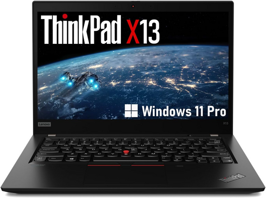 Lenovo ThinkPad X13 | Core i5 10th Gen | 16GB RAM | 256GB SSD | 13.3" FHD | Windows 10 | Renewed Max